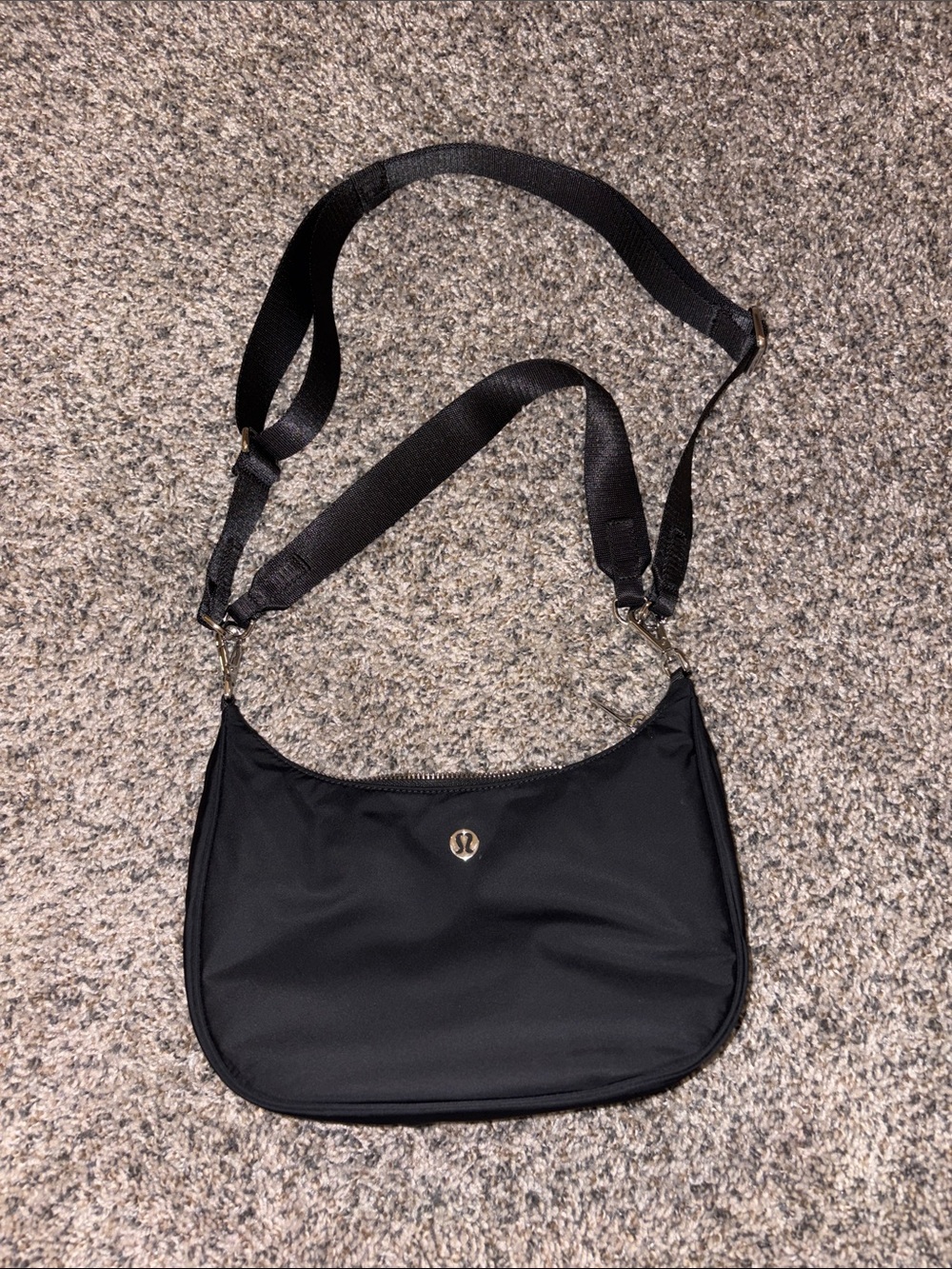 lululemon athletica Black Shoulder Crossbody Bag